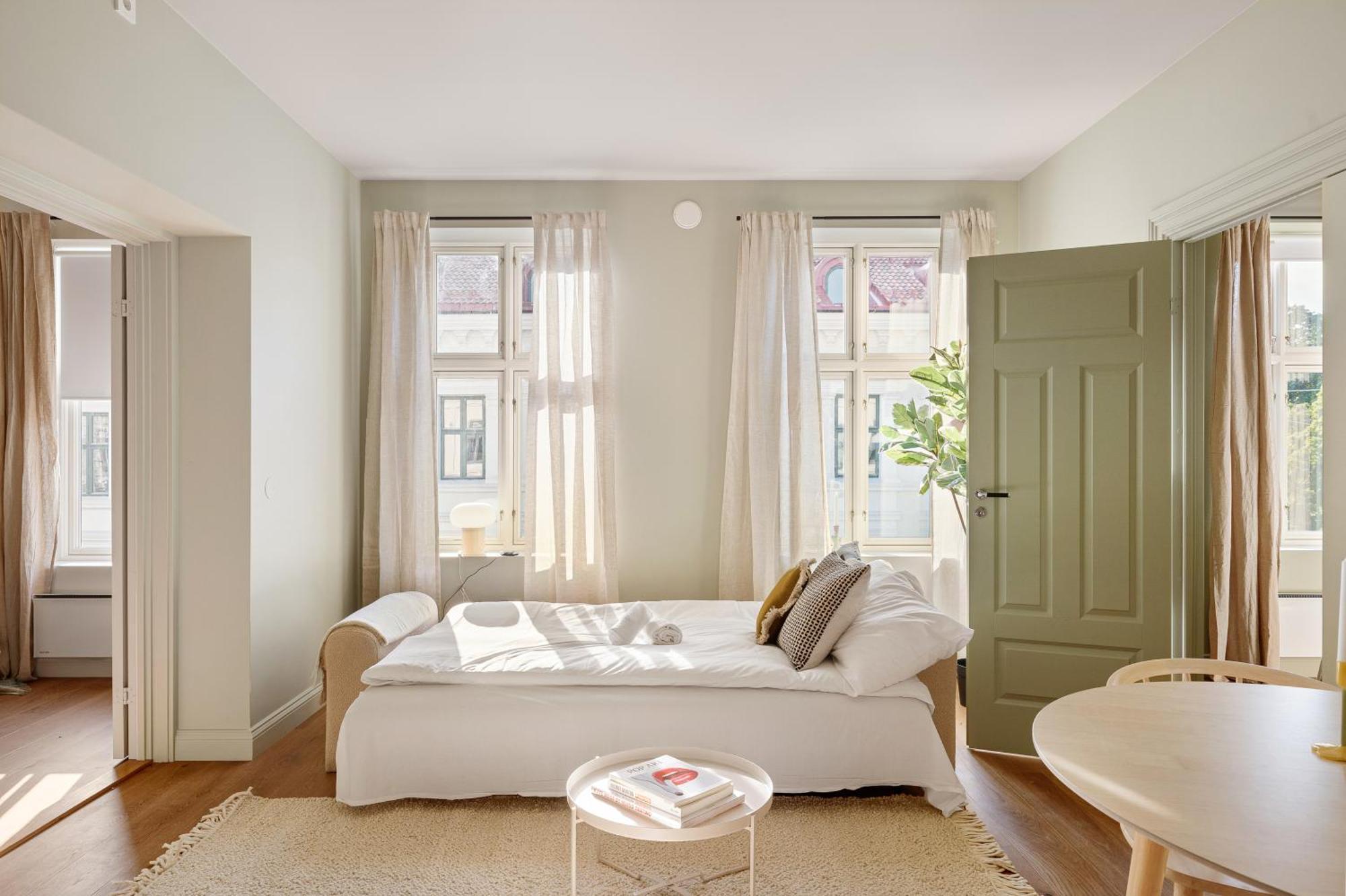 Dinbnb Gruenerlokka I 2-bedroom With Double Queen & Balcony *