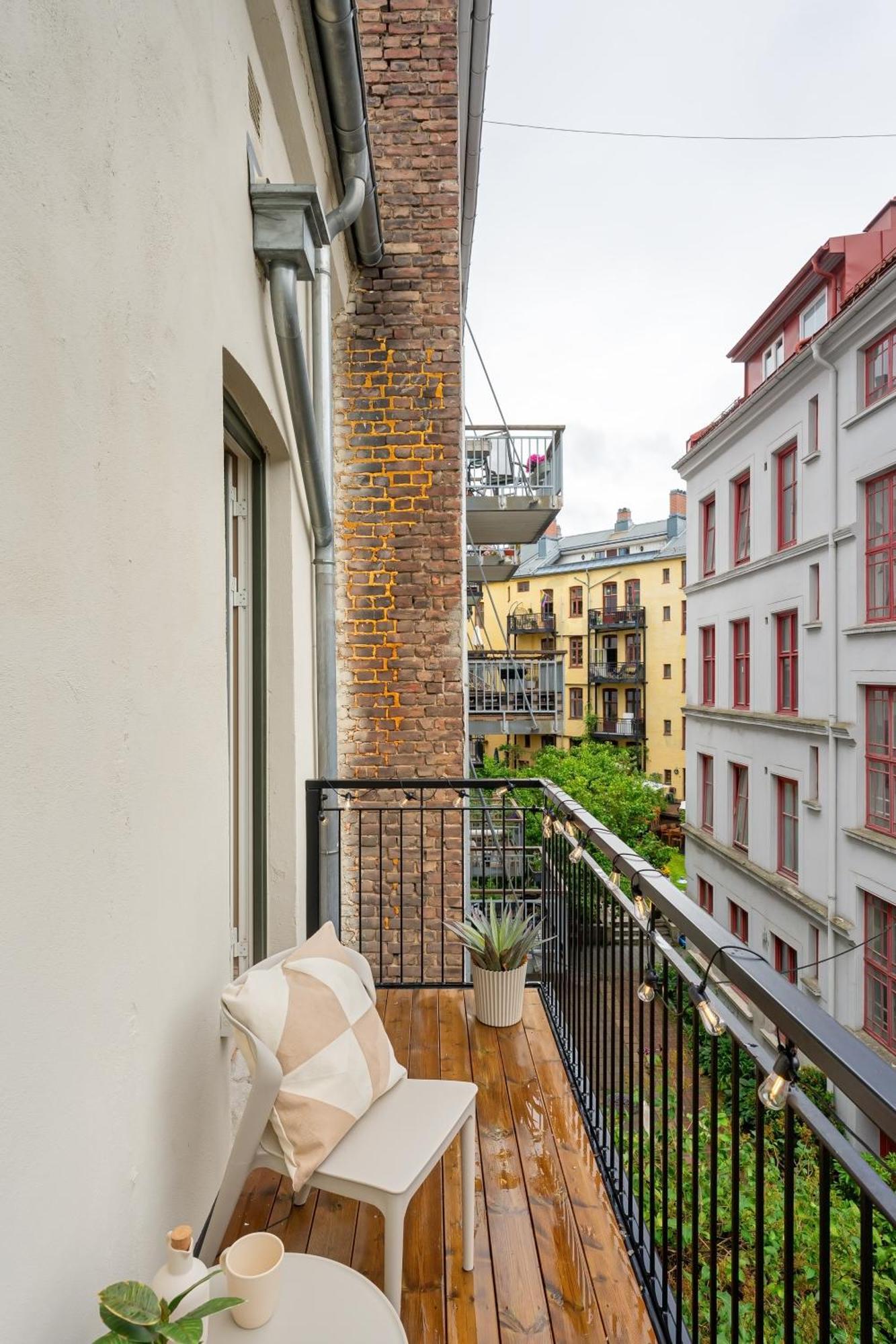 Apartamento Dinbnb Gruenerlokka I 2-bedroom With Double Queen & Balcony Oslo