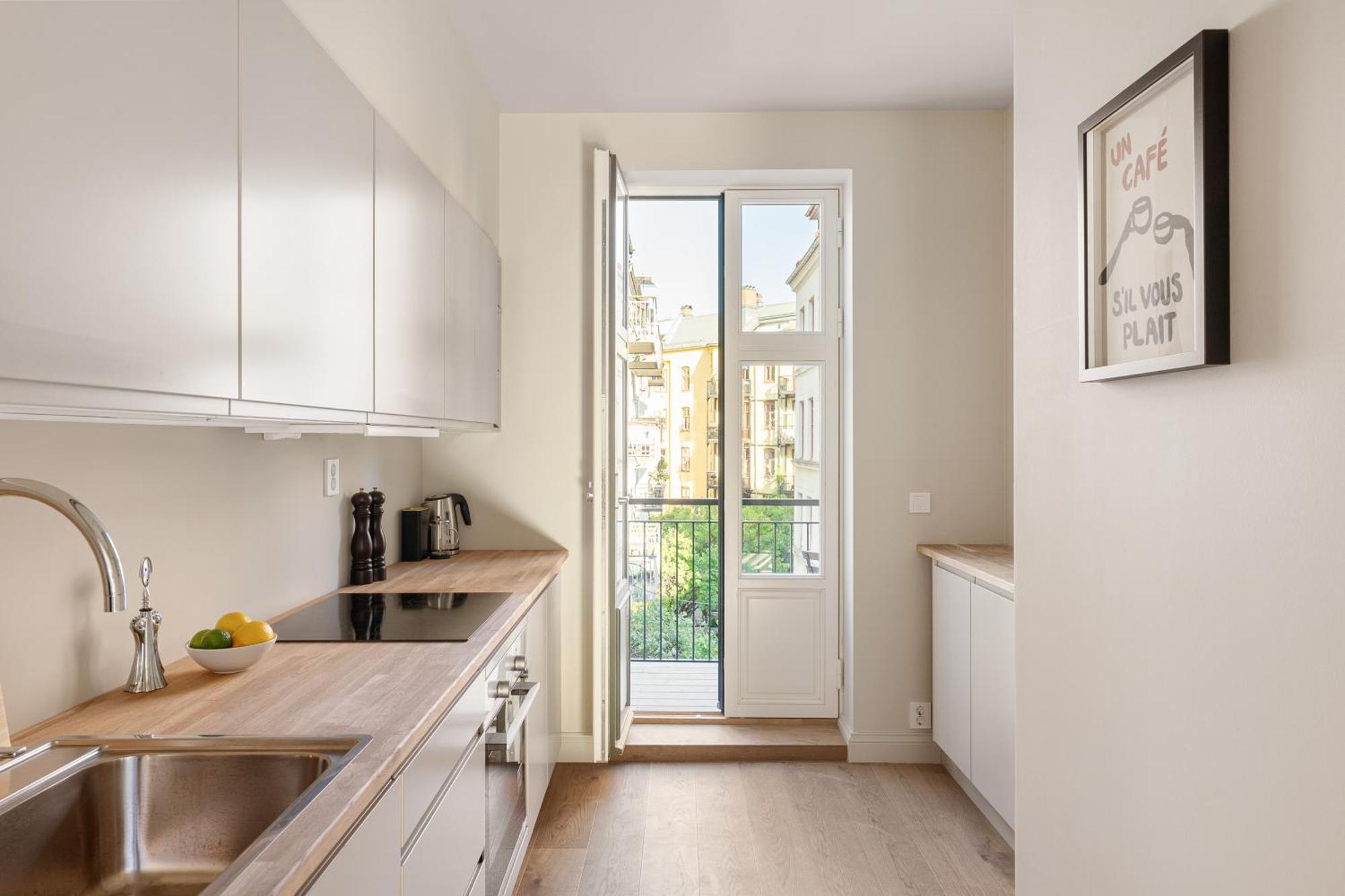 Dinbnb Gruenerlokka I 2-bedroom With Double Queen & Balcony *